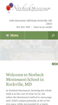 Mobile Screenshot of norbeck.com